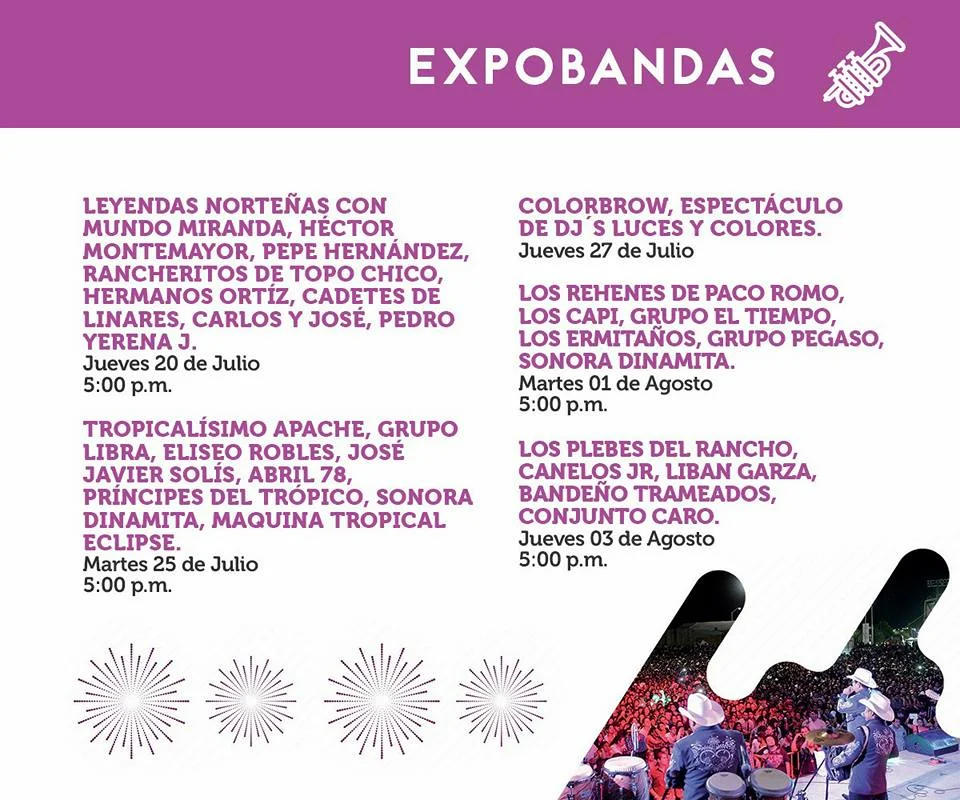 Expobandas en Fenadu