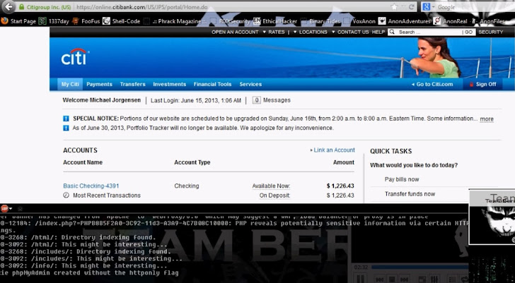 Hacker a volé 100.000 dollars auprès des utilisateurs de Californie basée FAI en utilisant SQL Injection