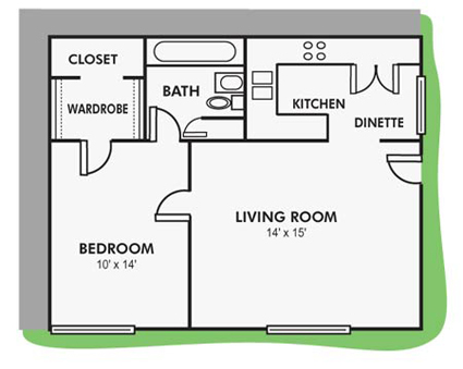 The Furniture Today: One Bedroom Cabin Floor Plans