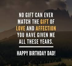  Birthday quotes for father