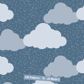 365 Patterns:  Stormy Clouds