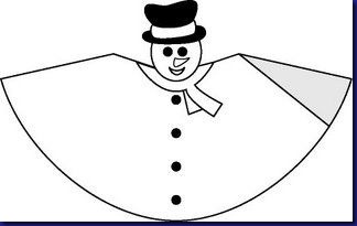 blogcolorear muleco de nieve