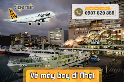 Vé máy bay đi Nhật Bản hãng Tiger Air