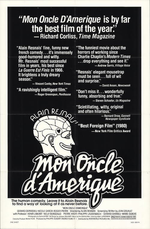 [HD] Mon oncle d'Amérique 1980 Film Complet En Anglais