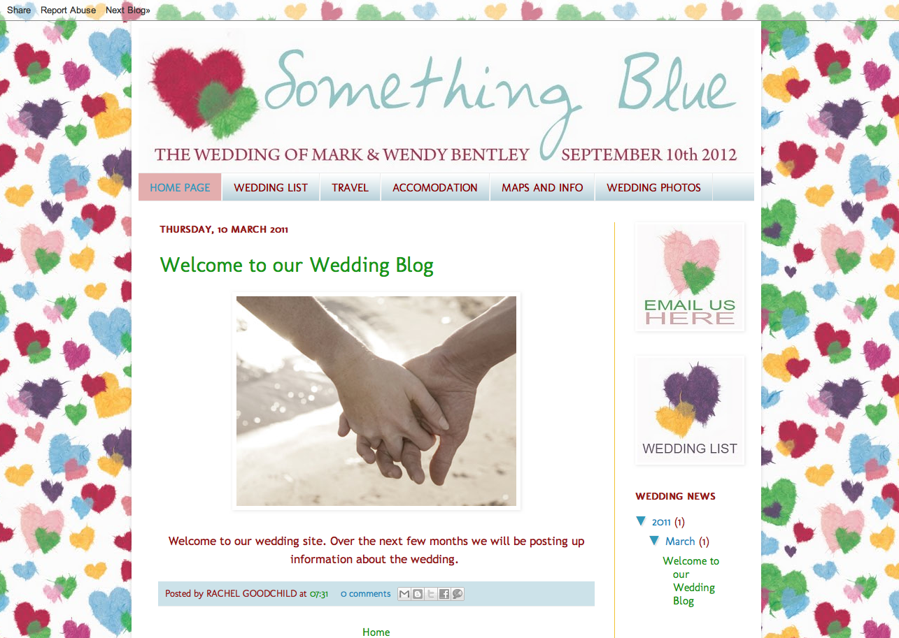 License Wedding Blog with