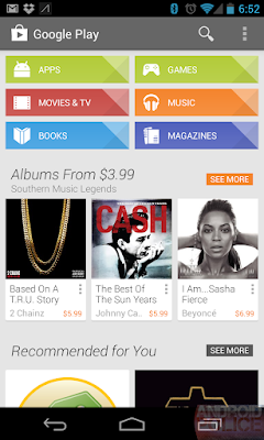 Google Play Store v4.1.6 In Look