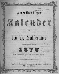 American Kalender für deutsche Lutheraner (1876)