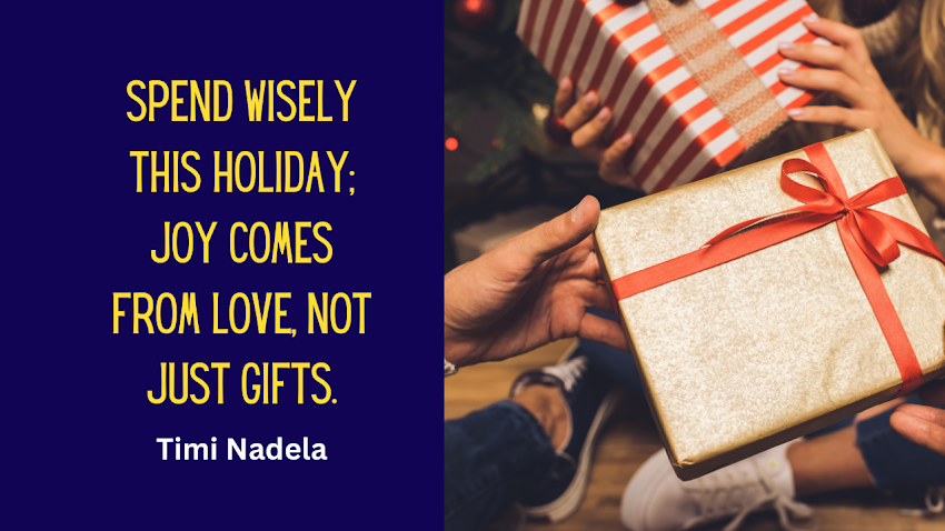 Be Mindful of Your Spending Habits This Holiday Season