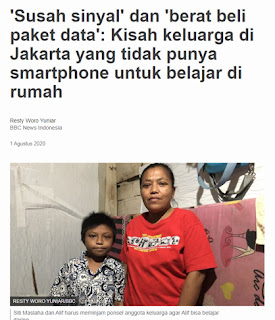 susah sinyal dan kuota mahal