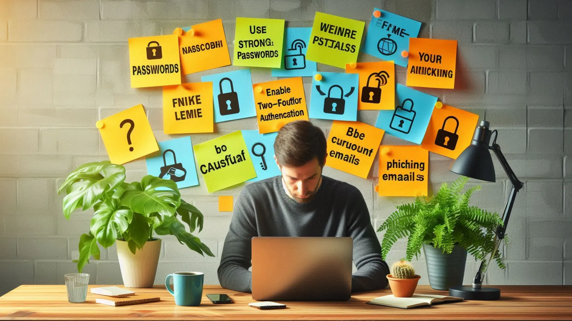 How can I improve my online security practices?