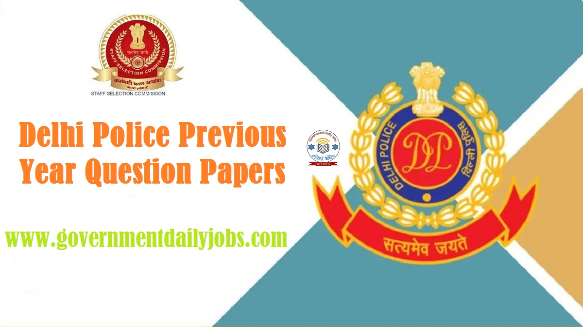 DELHI POLICE SI QUESTION PAPER DOWNLOAD