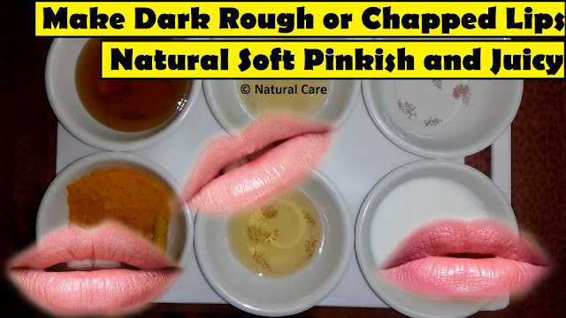 Make Dark Rough or Chapped Lips Natural Soft Pinkish and Juicy