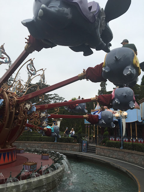 Dumbo The Flying Elephant Off Ride Fantasyland Disneyland