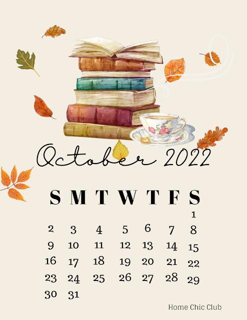 Free October 2022 Calendars