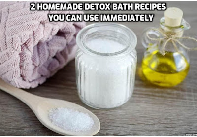 There’s nothing more relaxing than submerging into a warm bath at the end of the day. But what if a simple soak could do more than just ease tension and sore muscles? Here are 2 homemade detox bath recipes you can use immediately.