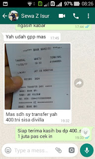 Dokumen Bukti Transaksi Pelanggan