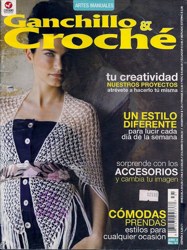 Ganchillo e crochê N° 31 Ano 3