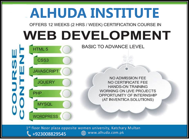 Web designing course Multan