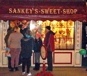 Brigg Christmas Lights 2013 - Sankeys sweet shop