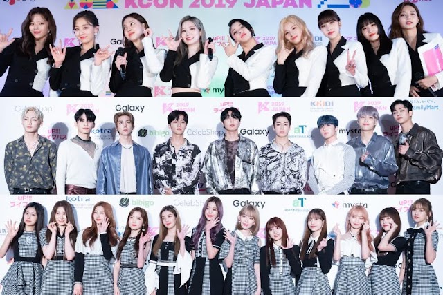 Para Idola Nyalakan Red Carpet Di KCON Jepang Hari Ketiga