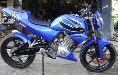Modifikasi Motor Suzuki Thunder
