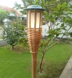 Lampu Bambu Gantung