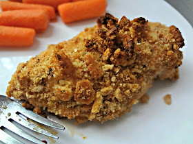 Oven Fried Parmesan Chicken