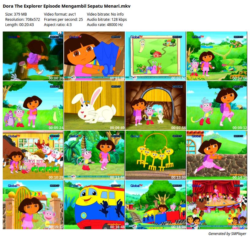  Download  Dora  The Explorer Episode Mengambil Sepatu Menari 