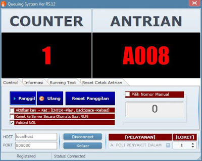 aplikasi antrian, software antrian, mesin antrian, program antrian, queueing system