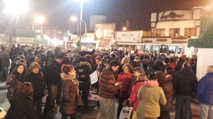 El pueblo de Merlo se hizo escuchar en contra al Tarifazo