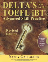 "toefl ibt delta key's to the next generation practice test"