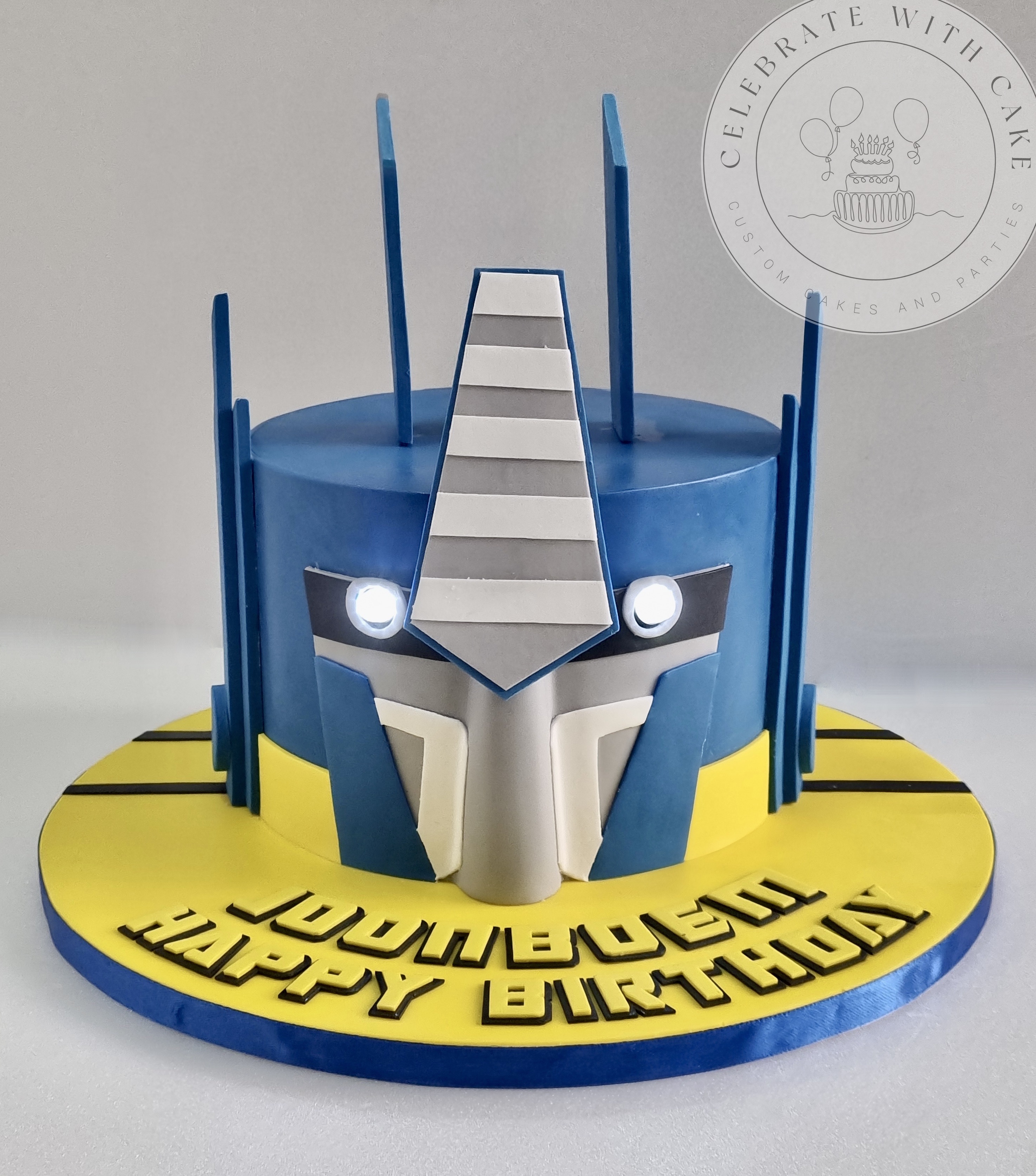 Transformers Cake Decorating Photos