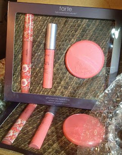 tarte gifts from the lipstick tree