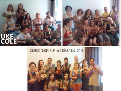 curso ukelele en 4 días julio 2016 foto alumnos UKECOLE