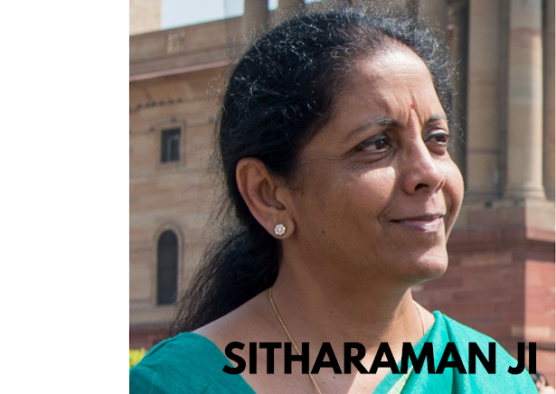 Finance minister Sitharaman