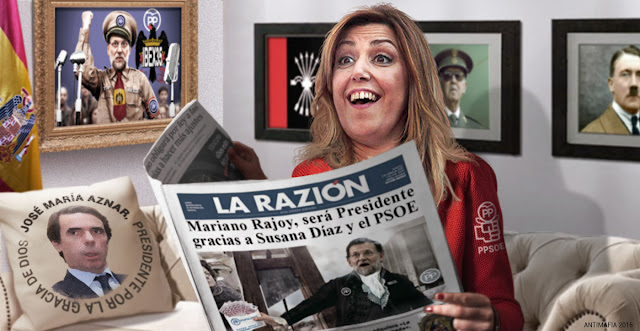 Susana Diaz dio la posibilidad a Rajoy de saquear el país otros cuatro años más