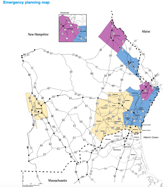 Mapa de Planificación de Emergencia de New Hampshire