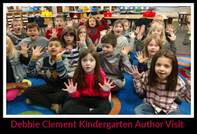 Author Visit with Debbie Clement to Kindergarten Classroom