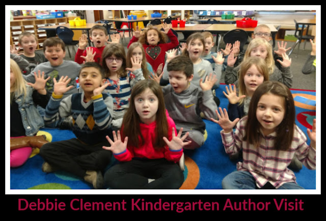 Author Visit with Debbie Clement to Kindergarten Classroom