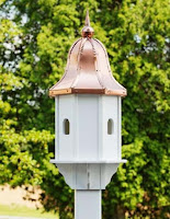 Copper Bird House