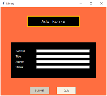 Add a new Books to Library