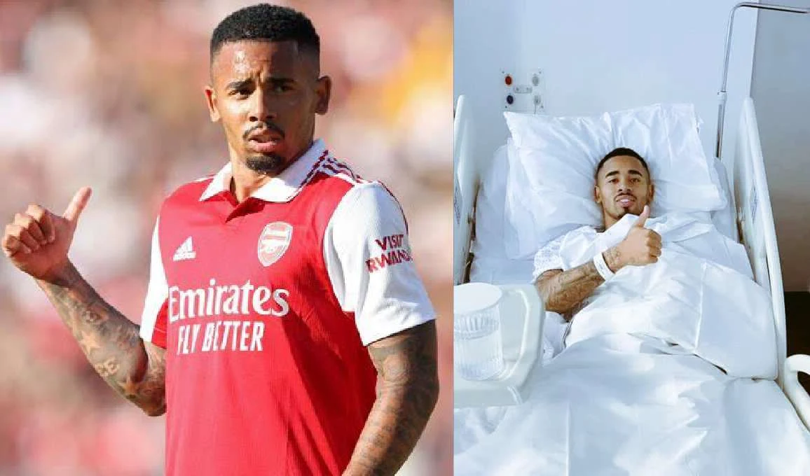 Gabriel Jesus Excite Arsenal Supporters As He reveals when he'll be back from injury