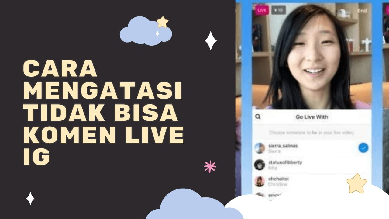 Tidak Bisa Komen di Live IG