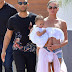 Chrissy Teigen shows off her hot body while on vacation in St Barts with husband, John Legend and daughter Luna

