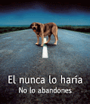 tu mascota nunca lo haría