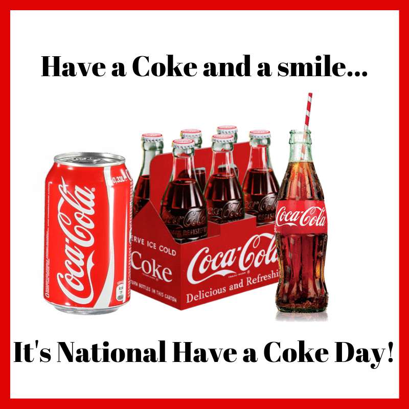 National Have a Coke Day Wishes Photos
