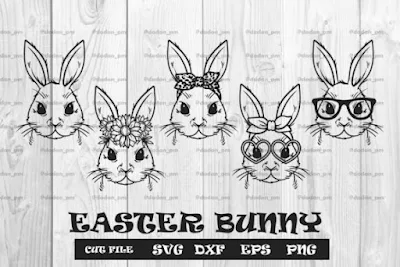 Bunny Svg, Easter Bunny Svg
