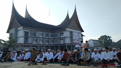 Payakumbuh Bakal Gelar Sholat Idul Fitri di Halaman Balaikota