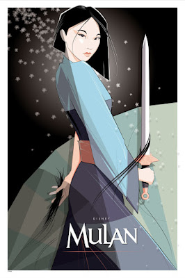 Mulan Regular Edition Screen Print by Craig Drake x Cyclops Print Works