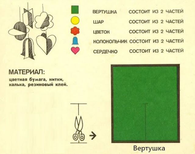 Самодельная новогодняя игрушка из бумаги